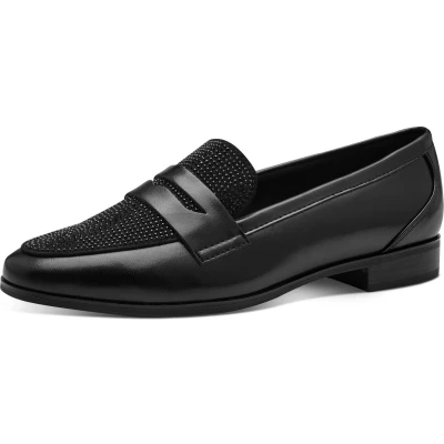 Afbeelding van MARCO TOZZI MT Soft Lining Dames Loafers BLACK COMB Maat 40