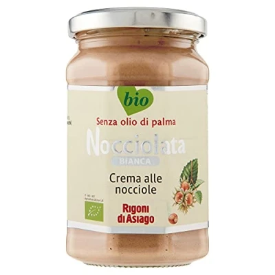Afbeelding van Rigoni di Asiago BIO Nocciolata Bianca Witte Chocolade 270g Verspreid De Hazelnoot Spread Cream