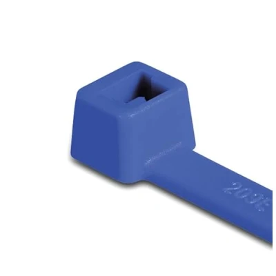 Afbeelding van HellermannTyton 116 01816 T18R PA66 BU C1 Kabelbinder 100 mm 2.50 Blauw stuk(s)