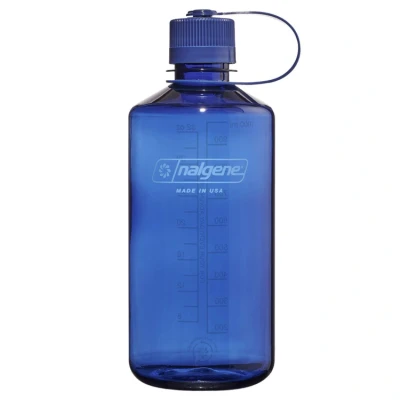 Afbeelding van Nalgene Narrow Mouth Bottle drinkfles 1000ml BPA free SUSTAIN Denim