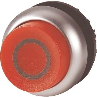 Afbeelding van Eaton 216804 M22 DRLH R X0 Verlichte druktoets Kunststof frontring 1 stuk(s)