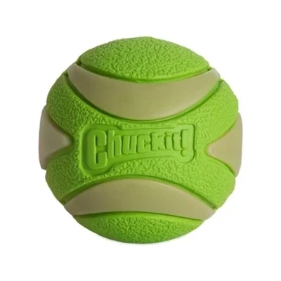 Afbeelding van Chuckit Max Glow Ultra Squeekerbal Groen 6 CM