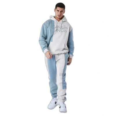Afbeelding van Project X Paris Jogging Tricolore Trainingsbroek, Heren, Maat: Large, Bleu vert