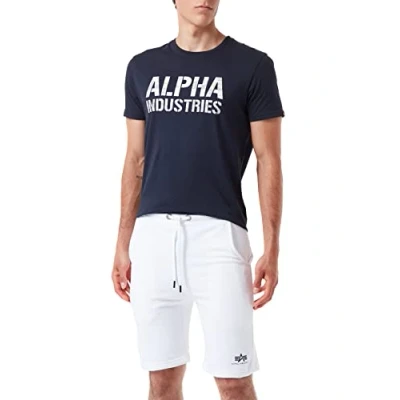 Afbeelding van Alpha Industries Basic Short SL Korte broek voor heren White