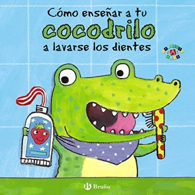 Afbeelding van Cómo enseñar a tu cocodrilo lavarse los dientes