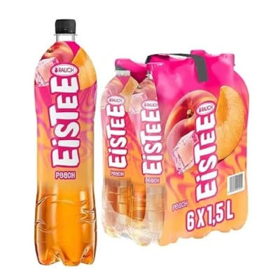 Afbeelding van RAUCH Eistee Perzik 1,5 l (6 x l)