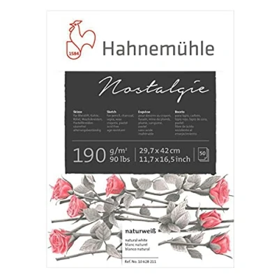 Afbeelding van Hahnemuhle Schetspapier Nostalgie, 190gsm A3 Pad