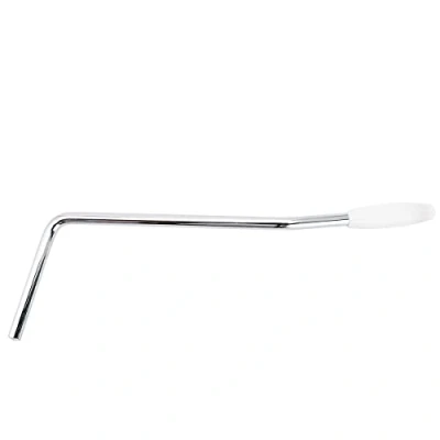 Afbeelding van Wilkinson 5mm Push in Tremolo Arm voor Korea WVC/WV2/WV7 Tremolobrug, Chroom met Witte Punt