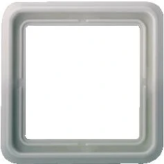 Afbeelding van Jung CD581PT Afdekking Frame 1 voudig Platina