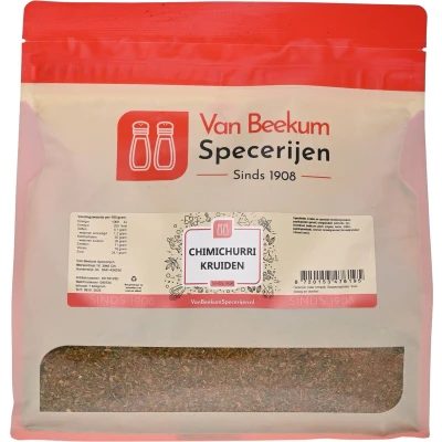 Afbeelding van Van Beekum Specerijen Chimichurri Kruiden 1 kilo (hersluitbare stazak)