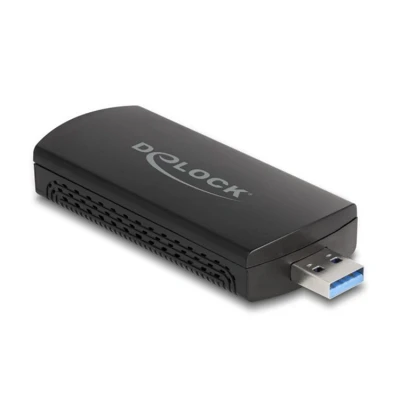 Afbeelding van Delock Wi Fi 6E Dualband WLAN USB Adapter AX5400 (2 x 2402 + 574 Mbps)