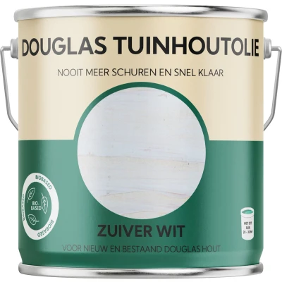 Afbeelding van douglas Tuinhoutolie zuiver wit olie biobased 2,5 liter