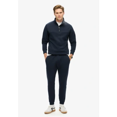 Afbeelding van Superdry Mannen Tech Joggingbroek met Taps Toelopende Pijpen Blauw Grootte: S