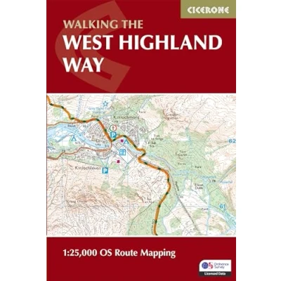 Afbeelding van West Highland Way Map Booklet: 1:25,000 OS Route Mapping