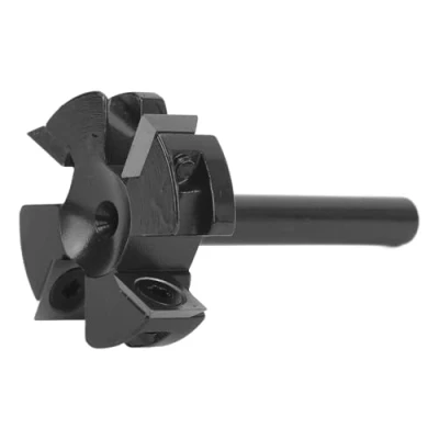 Afbeelding van Frees, CNC Spoilboard Surfacing Router Bit, 4 Fluit 8mm Schacht 40mm Snijdiameter Planer Bit Tool, Houten