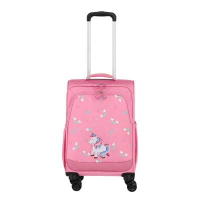 Afbeelding van Travelite Minimover 4w Kids Trolley unicorn Zachte koffer