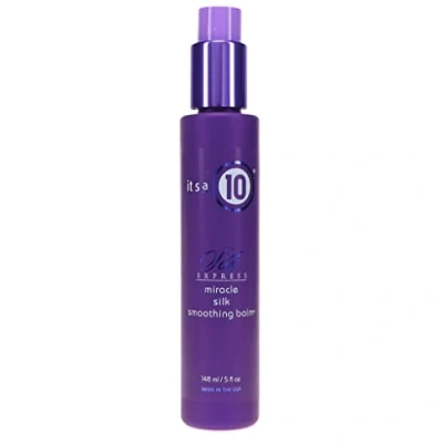 Afbeelding van It&#039;s A 10, Haarmousse, Miracle zijde gladmakende balsem (148 ml, Schuimmiddel)