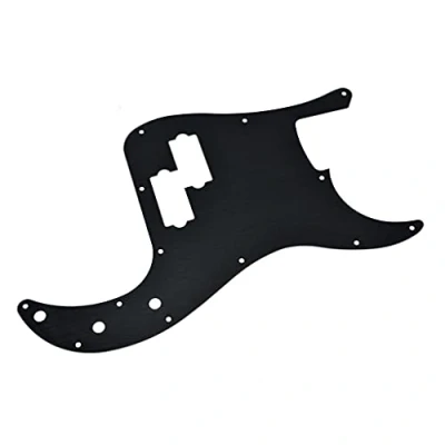 Afbeelding van KAISH 13 Hole Metal Aluminium Geanodiseerd P Bass Stijl Slagplaat Amerikaanse Moderne Standaard Pick Guard voor Precision Zwart