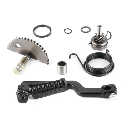 Afbeelding van GY6 Starter Kit, Hendel, Bromfiets Hendel Kick As Gear Assembly Motorfiets Onderdelen Voor Scooter 49CC 50CC 80CC 100CC