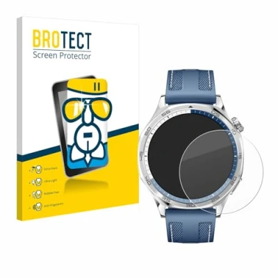 Afbeelding van BROTECT Beschermende glazen screenprotector helder, Smartwatch beschermfolie, Transparant