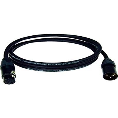 Afbeelding van Klotz M2FM1 0100 M2 touring grade microfoonkabel met Neutrik XLR 1m