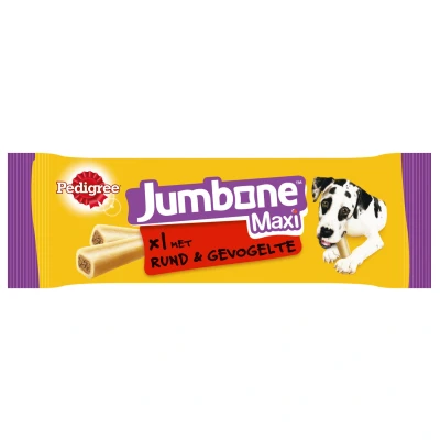 Afbeelding van Pedigree Jumbone Maxi Hondensnacks Rund Gevogelte 180 g