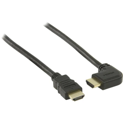 Afbeelding van HDMI kabel 90 haaks naar rechts versie 1.4 (4K 30Hz) 0,50 meter