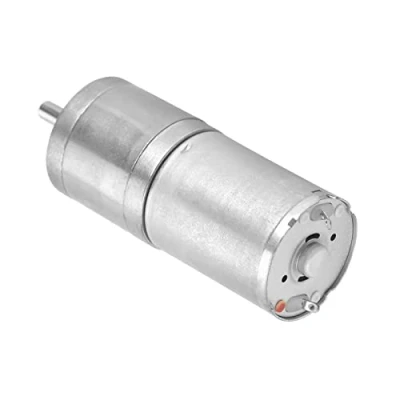 Afbeelding van Reductiemotor, 1 Stuks 25 Mm DC 12V 25GA 370 Lage Snelheid Metalen Reductiemotor voor Elektronisch Slot (12V 500 RPM)