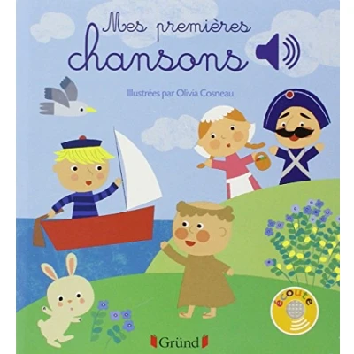 Afbeelding van Mes premières chansons Livre sonore avec 6 puces Dès 1 an