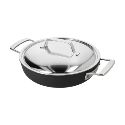 Afbeelding van DEMEYERE ALU PRO 5 Sudderpan Lage Kookpan Ceraforce PFAS VRIJ 24 cm