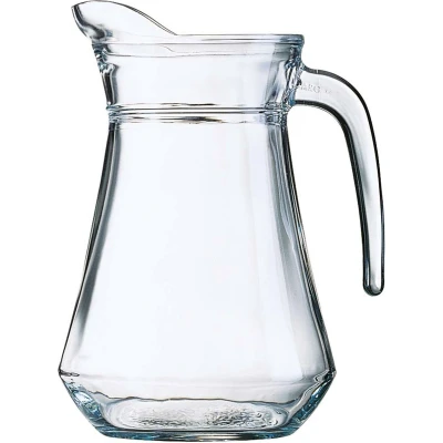 Afbeelding van Glazen schenkkan/karaf 1,3 liter Waterkannen