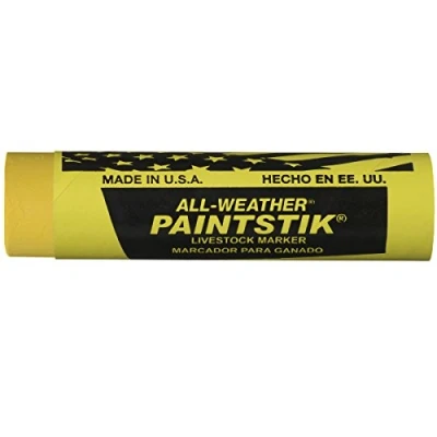 Afbeelding van Allweather Paintstik Vieh Marker, geel, 12