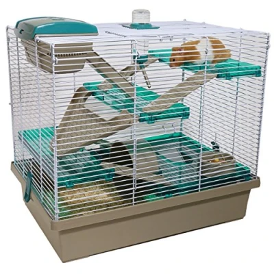 Afbeelding van Rosewood 19178 hamsterkooi Pico XL doorschijnend groenblauw