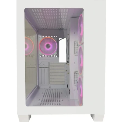 Afbeelding van LC Power Gaming 807W Midi tower PC behuizing Wit