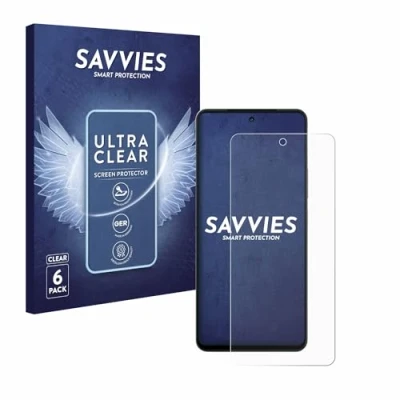 Afbeelding van Savvies (6 Stuks) Schermbeschermer voor Vivo iQOO Z9 Turbo Screen Protector Ultra Transparant