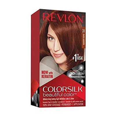Afbeelding van Revlon ColorSilk Beautiful Color 31 Dark Auburn