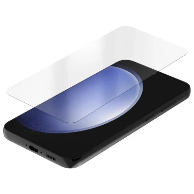 Afbeelding van Quad Lock Screenprotector Gehard glas Samsung S23FE