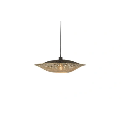 Afbeelding van GOOD&amp;MOJO Hanglamp Kalimantan Bamboe Ø60cm Bruin