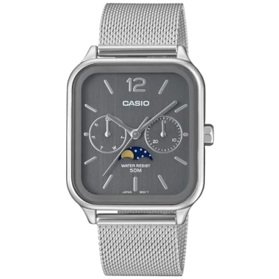 Afbeelding van Casio Collection MTP M305M 8AVER Horloge Staal Zilverkleurig Ø 35.5 mm