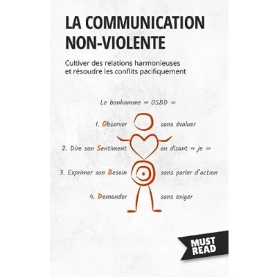 Afbeelding van La communication non violente: Cultiver des relations harmonieuses et résoudre les conflits pacifiquement