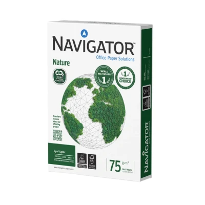 Afbeelding van Kopieerpapier Navigator Nature A4 75gr wit 500 vel