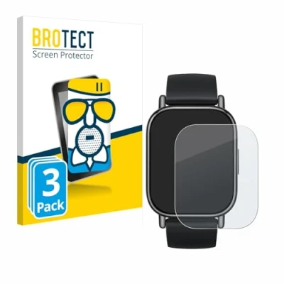 Afbeelding van BROTECT Antireflecterende Glas Screen Protector Mat voor Xiaomi Redmi Watch 5 Lite (3 Stuks) Schermbeschermer [Beschermglas Folie niet Gehard Glas]