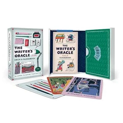 Afbeelding van The Writer&#039;s Oracle Deck &amp; Guidebook: 50 Cards to Inspire Your Writing