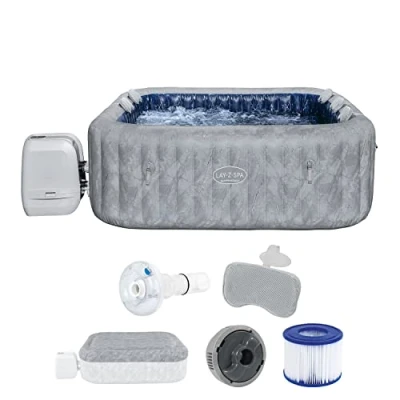 Afbeelding van Bestway 6001Q San Francisco Lay Z Spa AirJet opblaasbare whirlpool met app