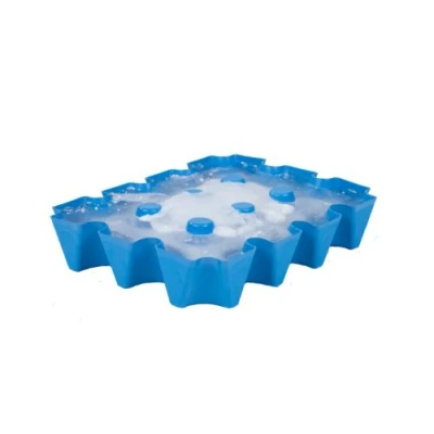 Afbeelding van SL Eisblock Bierkastkoeler 20x0,5 liter Made in Germany, 34 x 25 6cm, blauw