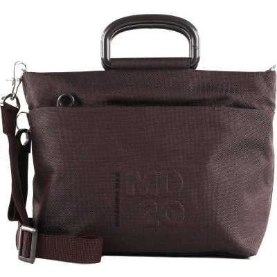 Afbeelding van MANDARINA DUCK Handtas Schoudertas MD20 Lux Handbag Chocolate Donkerbruin