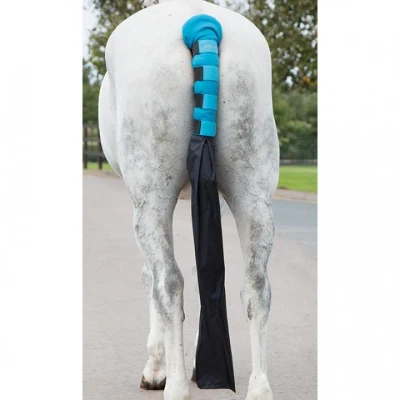 Afbeelding van Shires Staart Beschermer Gevoerd met Tas Helder Blauw