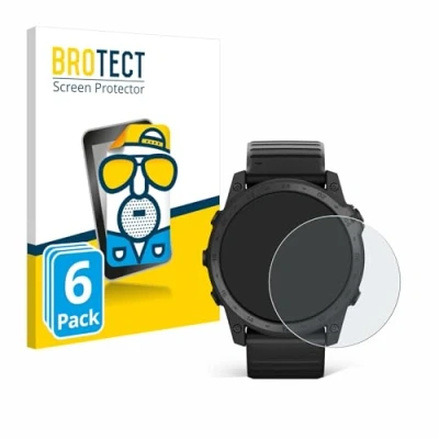 Afbeelding van BROTECT Screenprotector voor Garmin Tactix 7 AMOLED Folie Beschermfolie matte (6 Stuks)