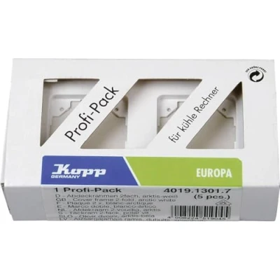 Afbeelding van Kopp Profipack met 5 stuks 2 voudig frame Europa arctisch wit, 401913017