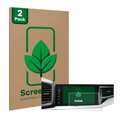 Afbeelding van ScreenLeaf Screenprotector voor Audi A1 Sportback 2019 MMI Navigation Plus 10.1&quot; Duurzame schermbescherming Folie Beschermfolie transparant (2 Stuks)